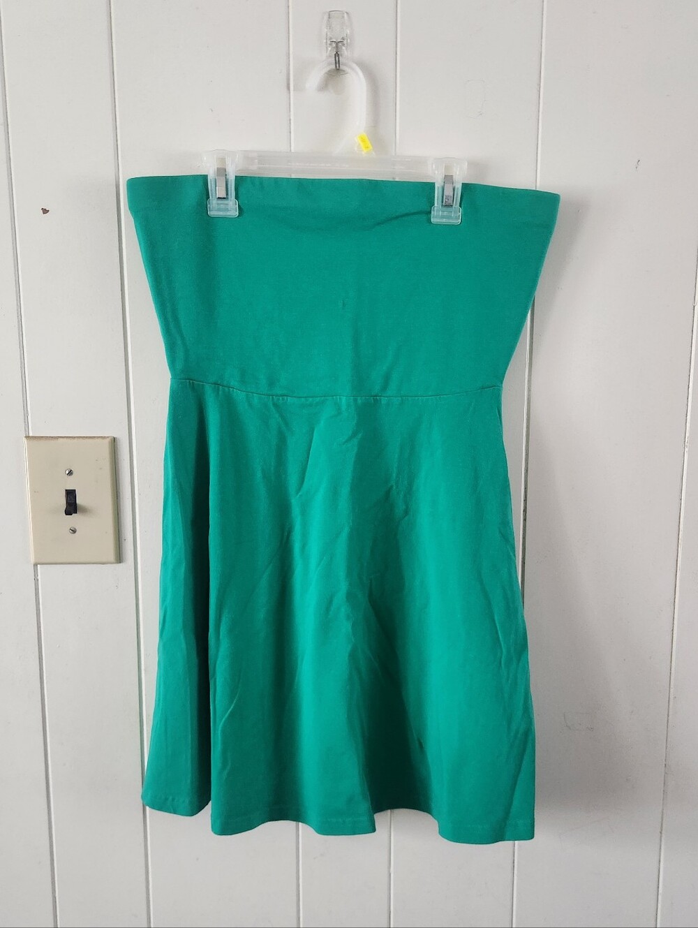 Express Teal Strapless Romper Size L